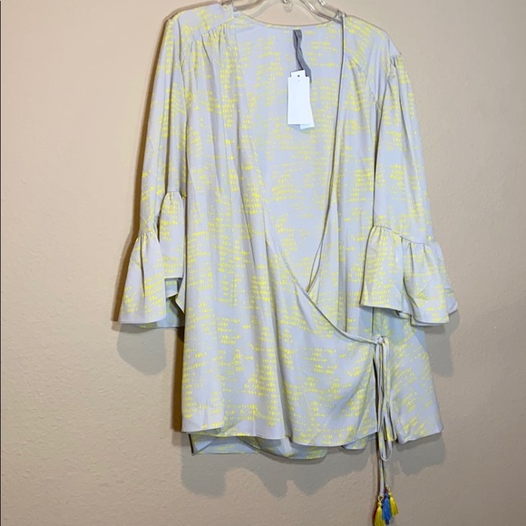 Melissa McCarthySeven7 Wrap Blouse - Picture 3 of 7